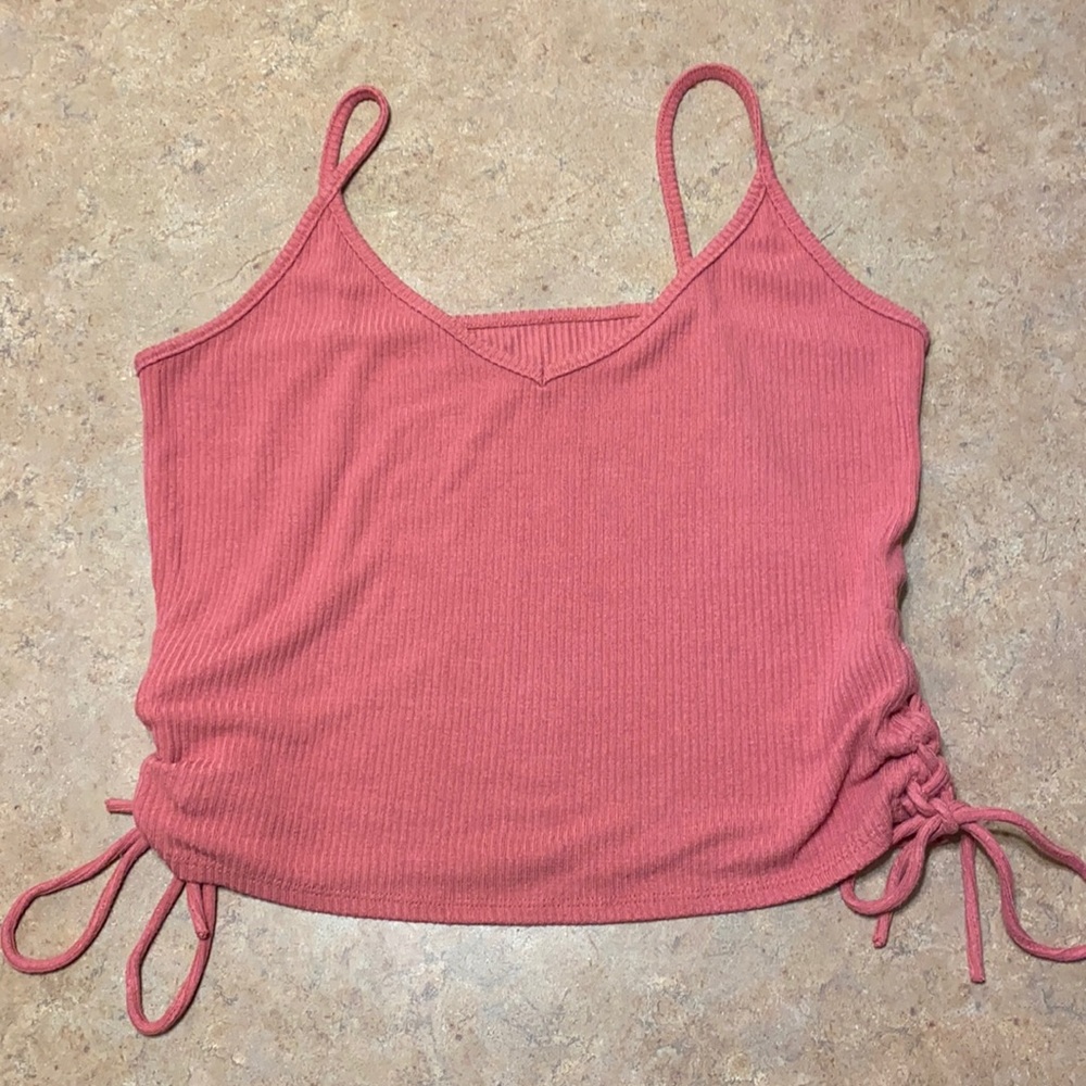 Mauve Cropped Tank Top